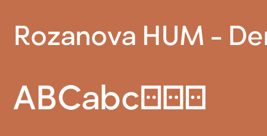 Rozanova HUM - Demo