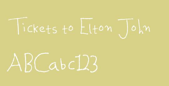 Tickets to Elton John