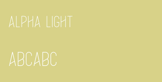 Alpha Light