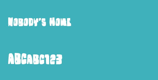 Nobody's Home
