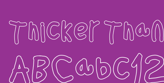 Thicker Than...