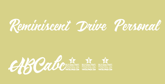 Reminiscent Drive Personal Use