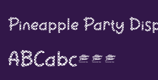 Pineapple Party Display