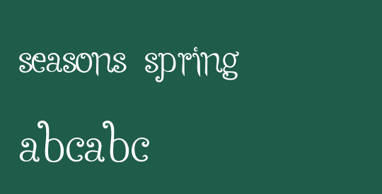 Seasons-Spring
