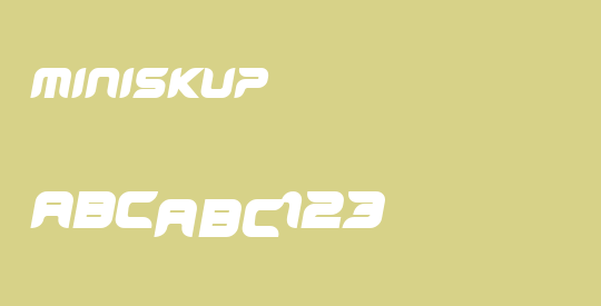 miniskup