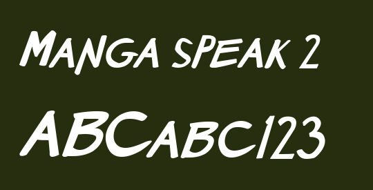 Manga speak 2