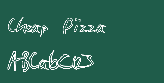 Cheap Pizza