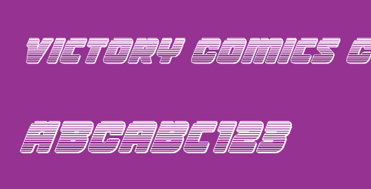 Victory Comics Chrome Italic