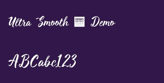 Ultra Smooth - Demo