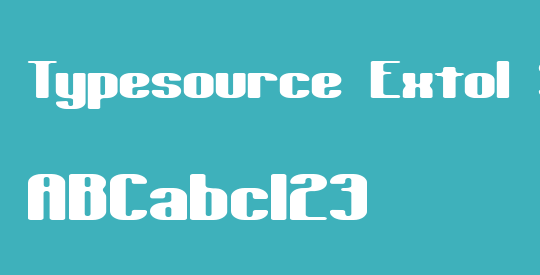 Typesource Extol S BRK