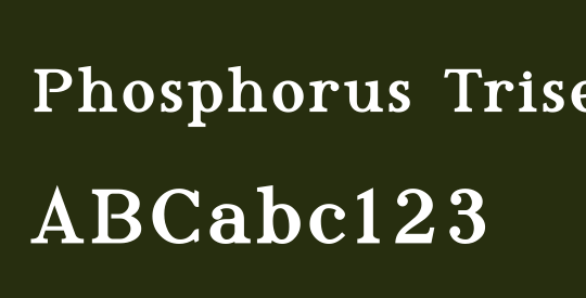 Phosphorus Triselenide