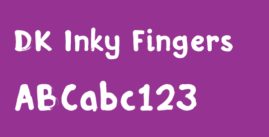 DK Inky Fingers