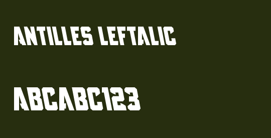 Antilles Leftalic