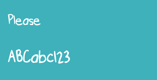 Please
