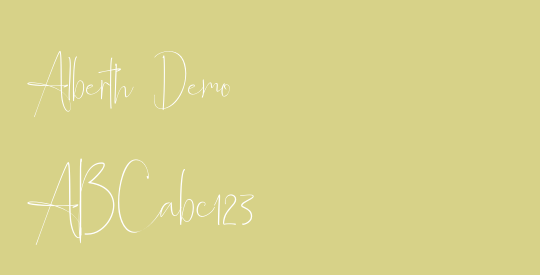 Alberth Demo