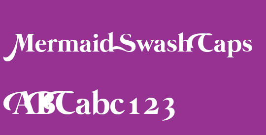 Mermaid Swash Caps