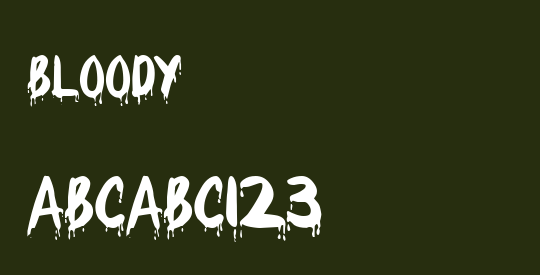 Bloody