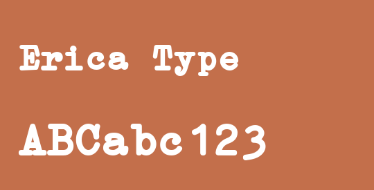 Erica Type