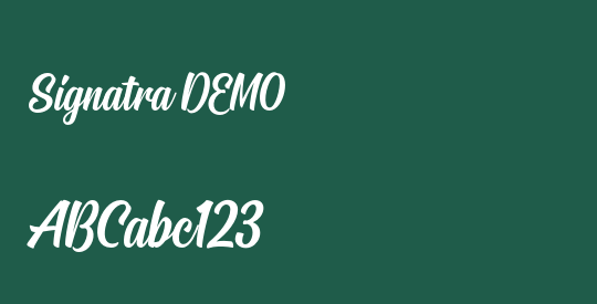 Signatra DEMO
