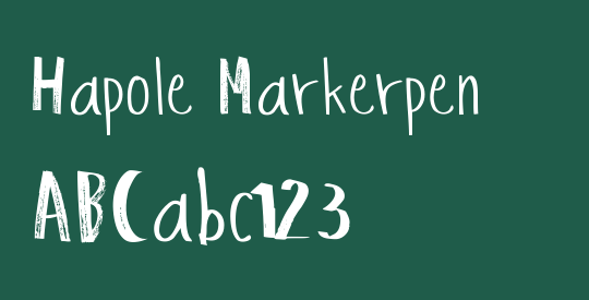 Hapole Markerpen