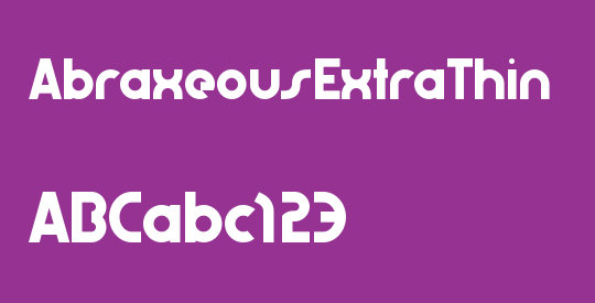 AbraxeousExtraThin