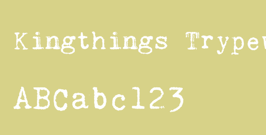 Kingthings Trypewriter 2