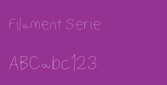 Filament Serie