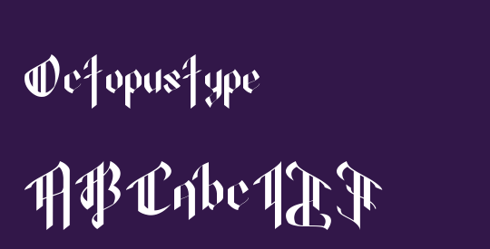 Octopustype
