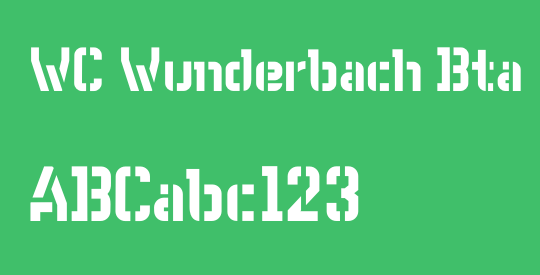 WC Wunderbach Bta