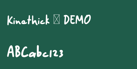 Kinethick - DEMO
