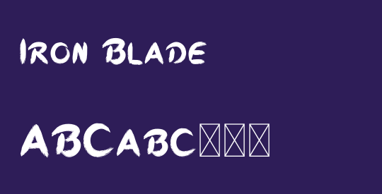 Iron Blade