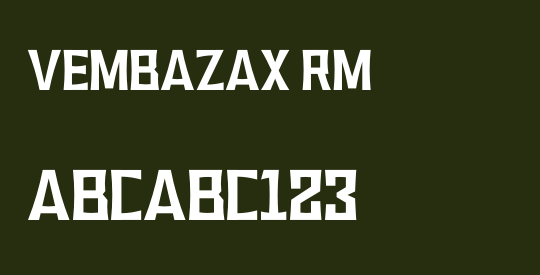 VEMBAZAX RM