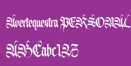 Avertequestra PERSONAL USE ONLY