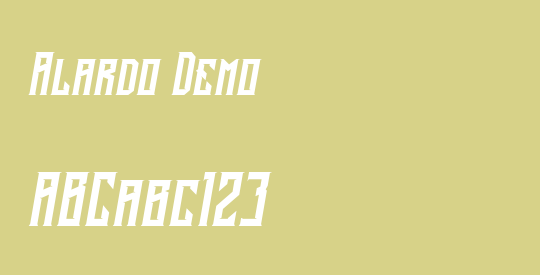 Alardo Demo
