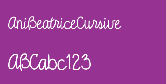 AniBeatriceCursive