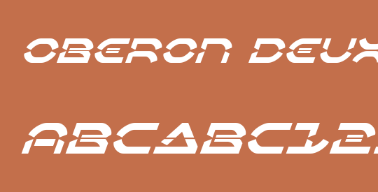 Oberon Deux Laser Italic