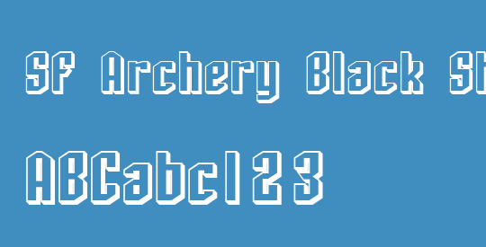 SF Archery Black Shaded
