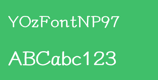 YOzFontNP97