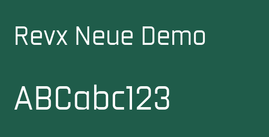 Revx Neue Demo