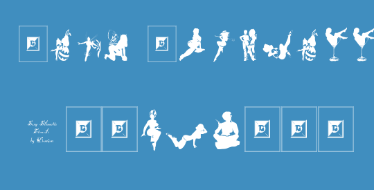 Sexy Silouette Stencils