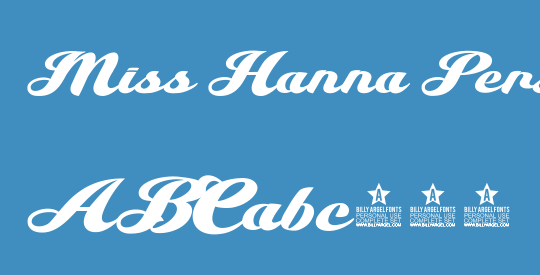 Miss Hanna Personal Use