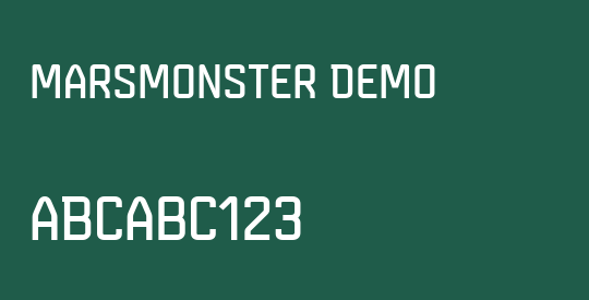 Marsmonster Demo