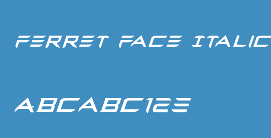 Ferret Face Italic