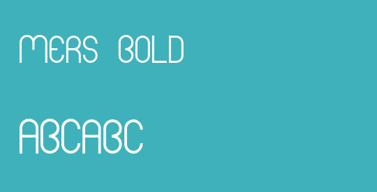 Mers Bold