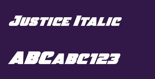 Justice Italic
