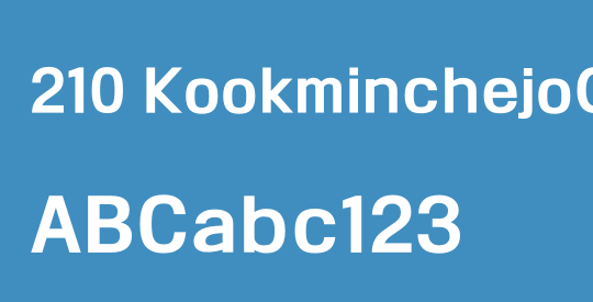 210 KookminchejoOTF