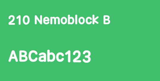 210 Nemoblock B