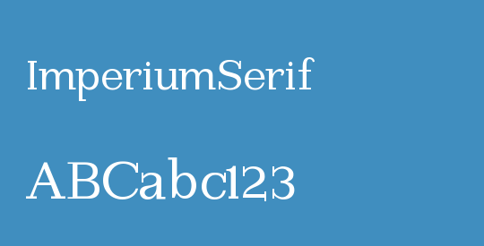 ImperiumSerif