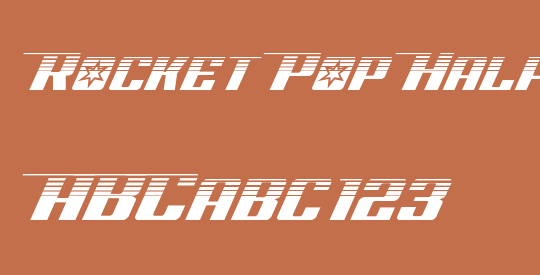Rocket Pop Halftone