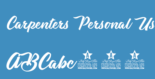 Carpenters Personal Use